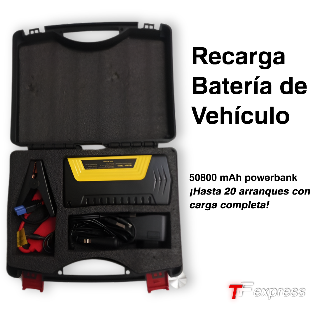 Cargador para Arranque de Emergencia (Multifunción)