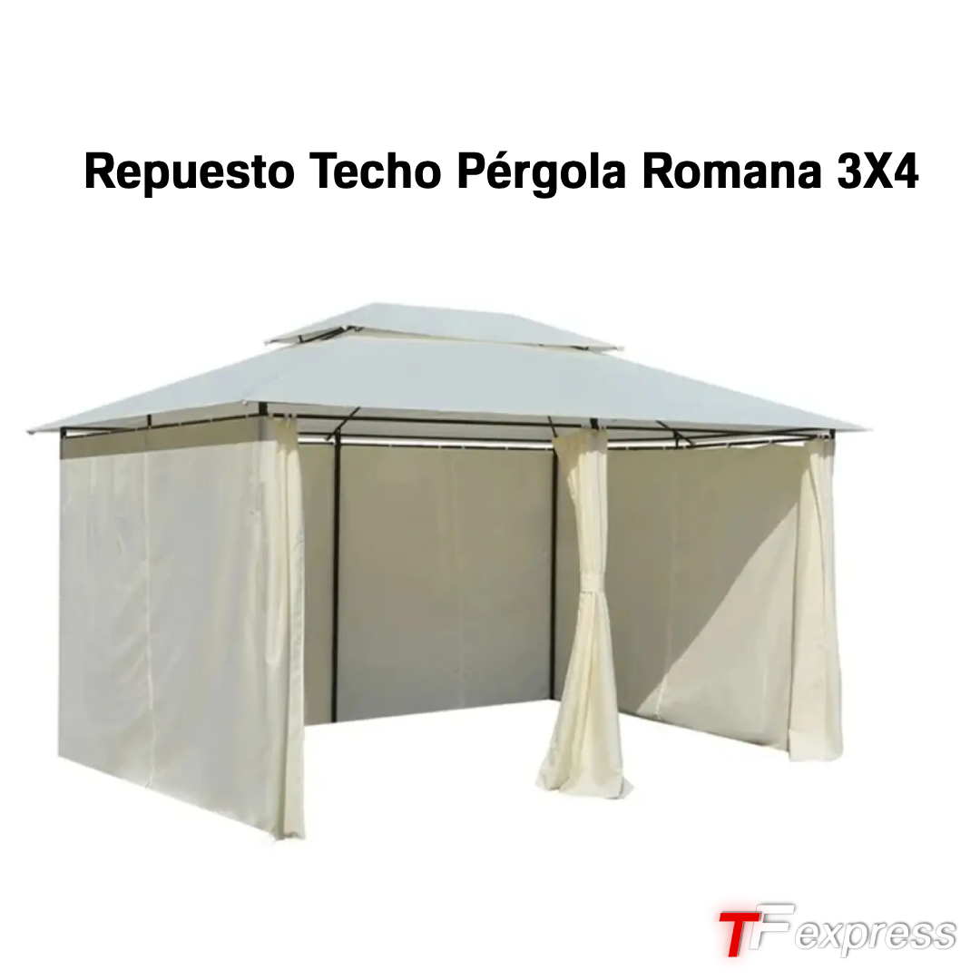 Repuesto de Techo Pérgola Romana 3x4