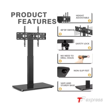 Soporte Pedestal TV 37 a 80 Pulgadas